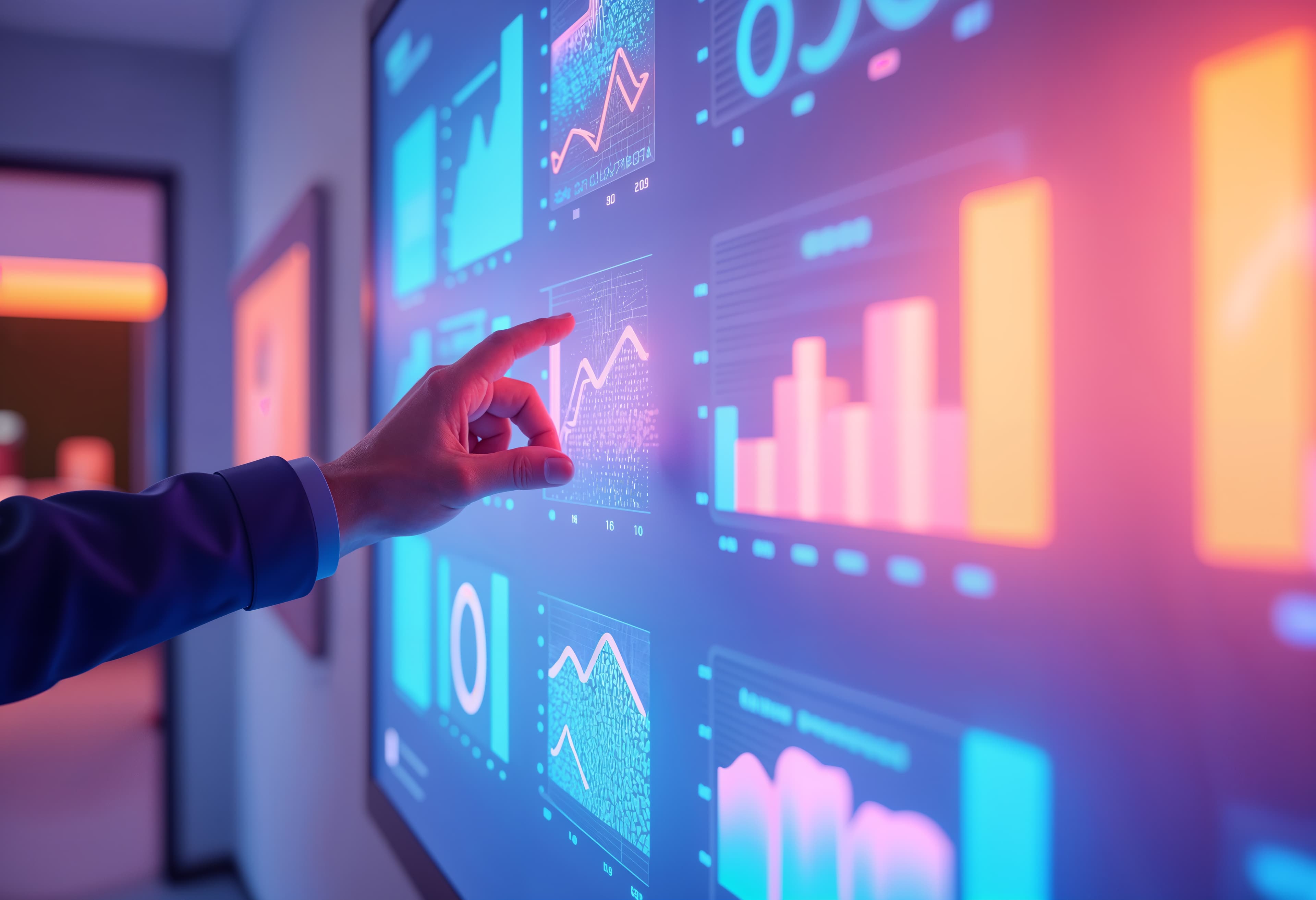 Dashboard de monitoramento e governança